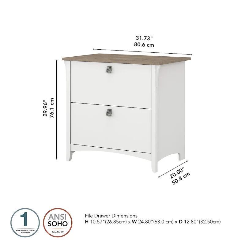 Salinas 2-drawer Lateral File Cabinet