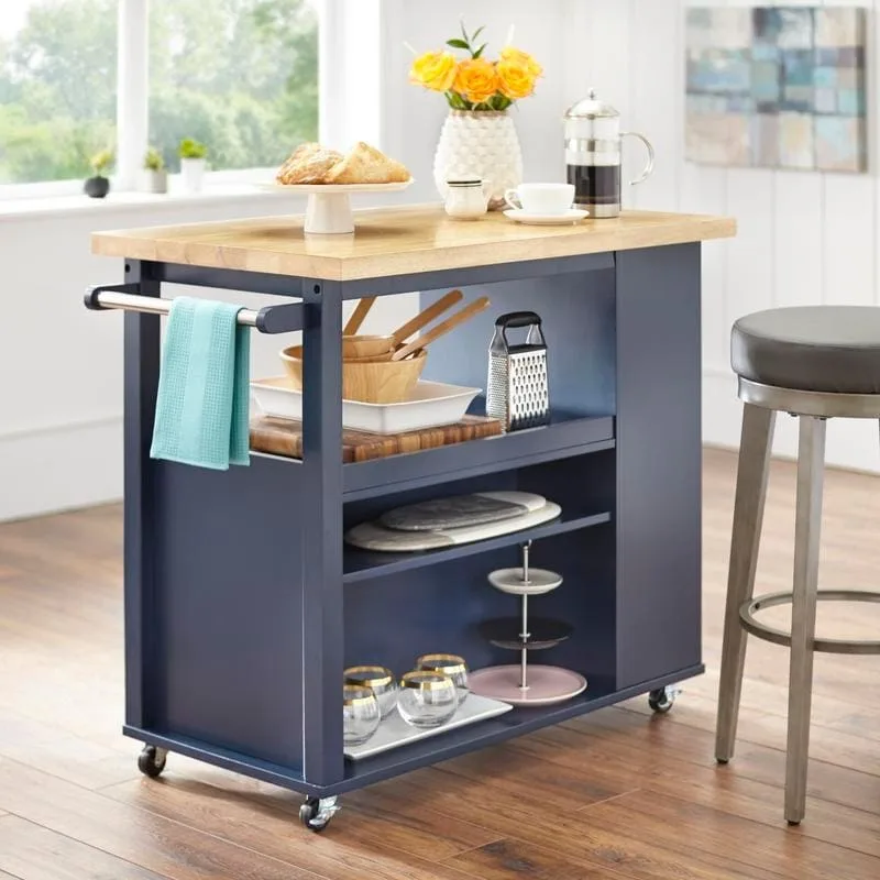Boston Rolling Kitchen Island/Cart