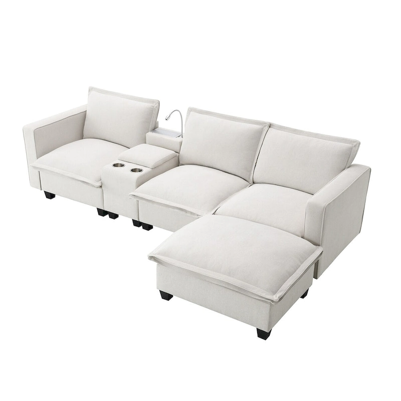 Harper&Bright Designs Modern Multi-fuctional Sectional Cloud Sofa