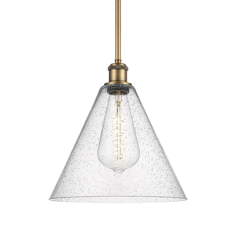Innovations Lighting 516-1S-13-12 Berkshire Pendant Berkshire 12  Wide