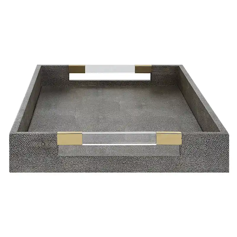 Uttermost Wessex Gray Tray