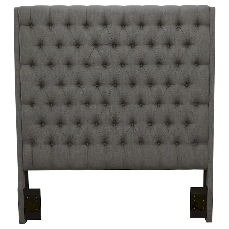 Camille Upholstered Panel Headboard Grey