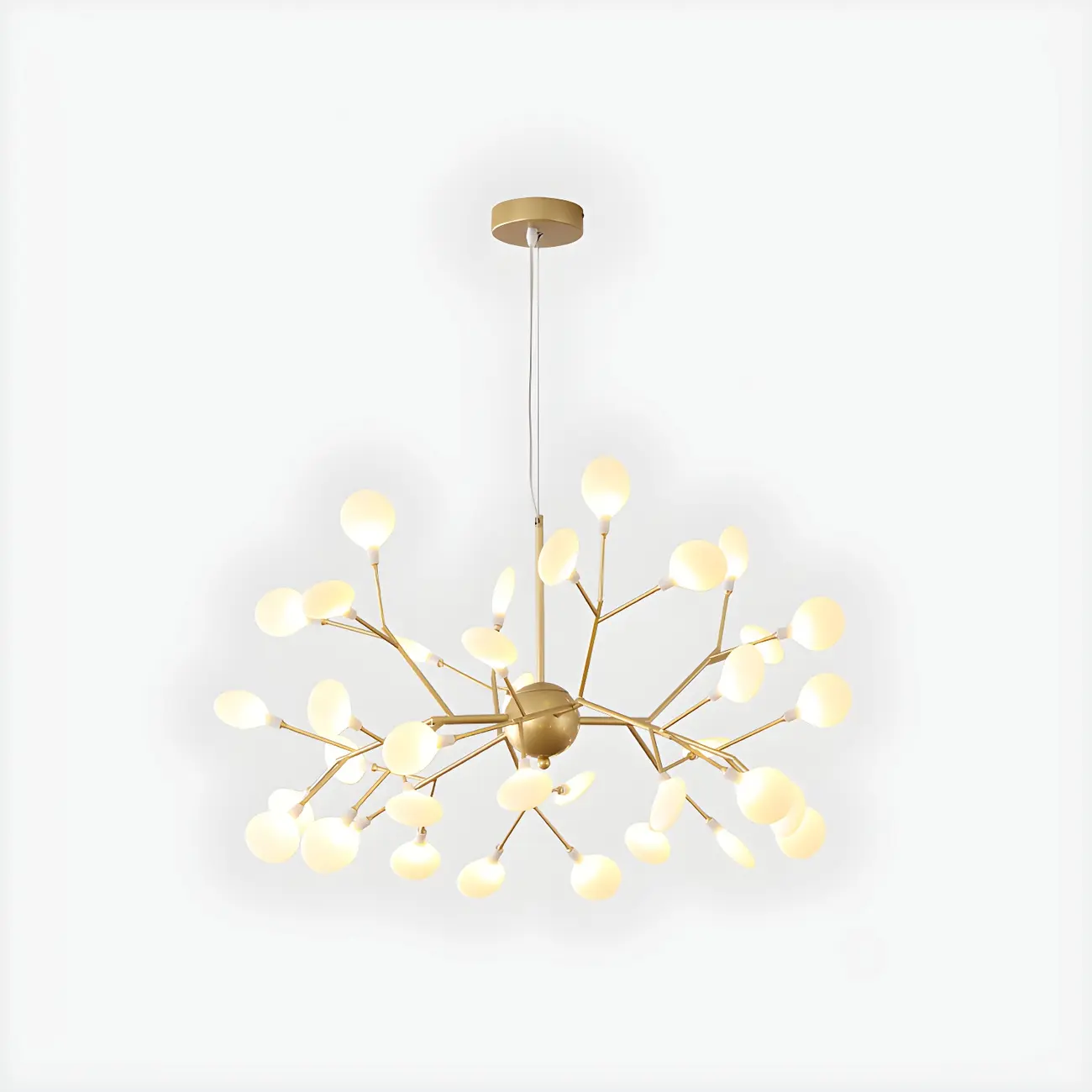 Geometric Modern Sputnik Starburst Chandelier