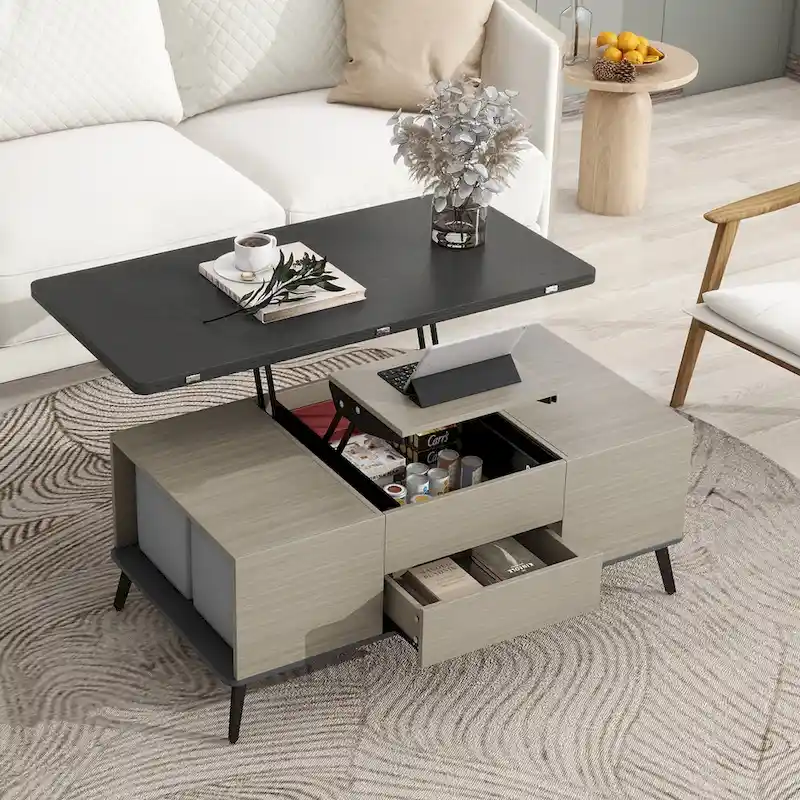 5 Pieces Lift Top Coffee Table