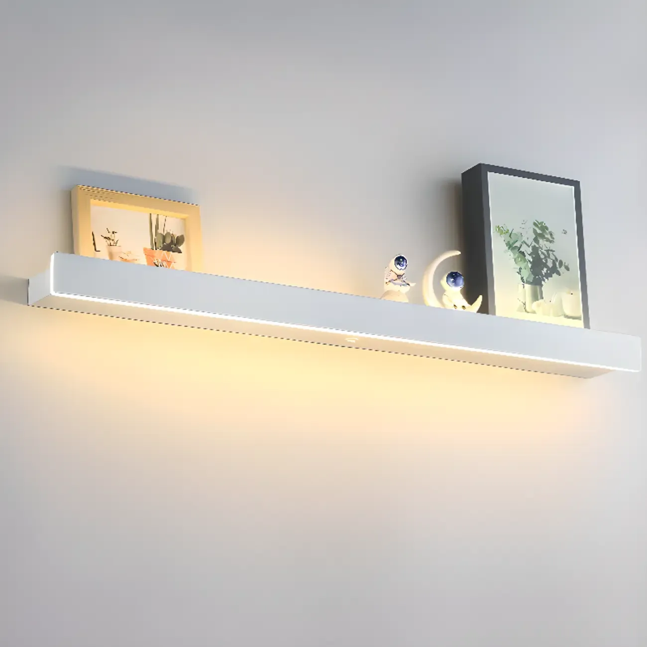 Modern up & Dowm Wall Light with Acrylic Shade Dimmable