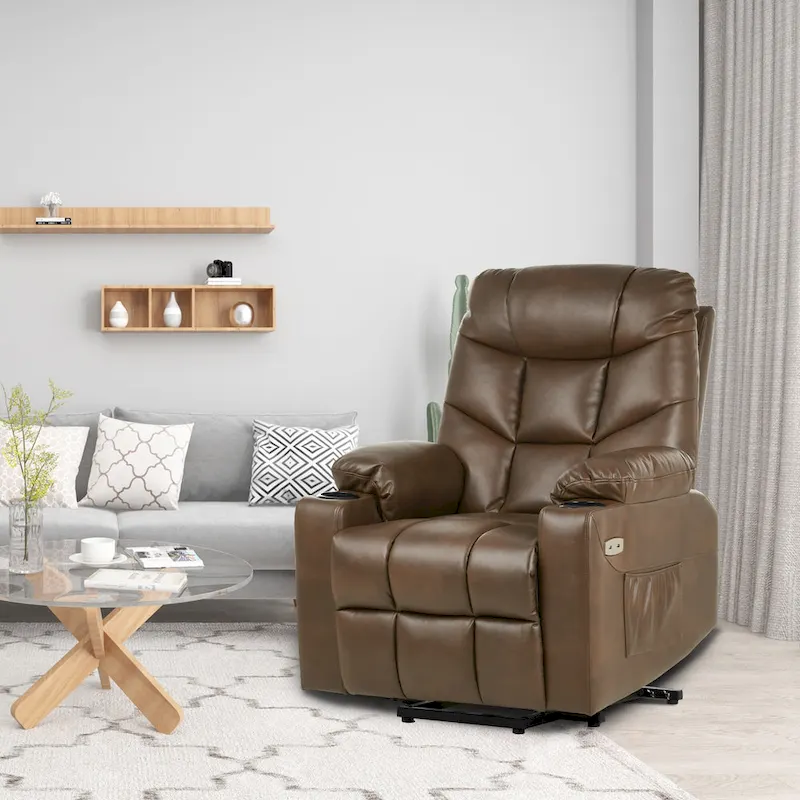 Modern Massage and Heating Recliner Sofa Chair