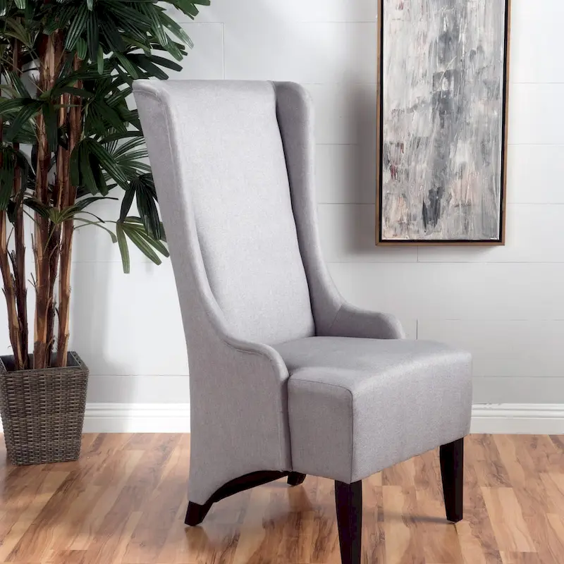 Callie High-back Fabric Dining Chair by  - 23.25 L x 28.75 W x 46.25 H