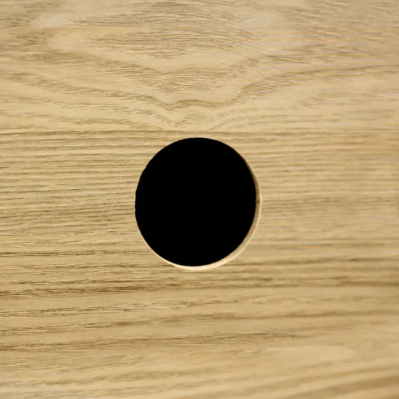 Modern Farmhouse Rattan TV Stand