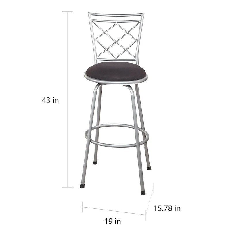 Adjustable Height Swivel Stools (Set of 3)