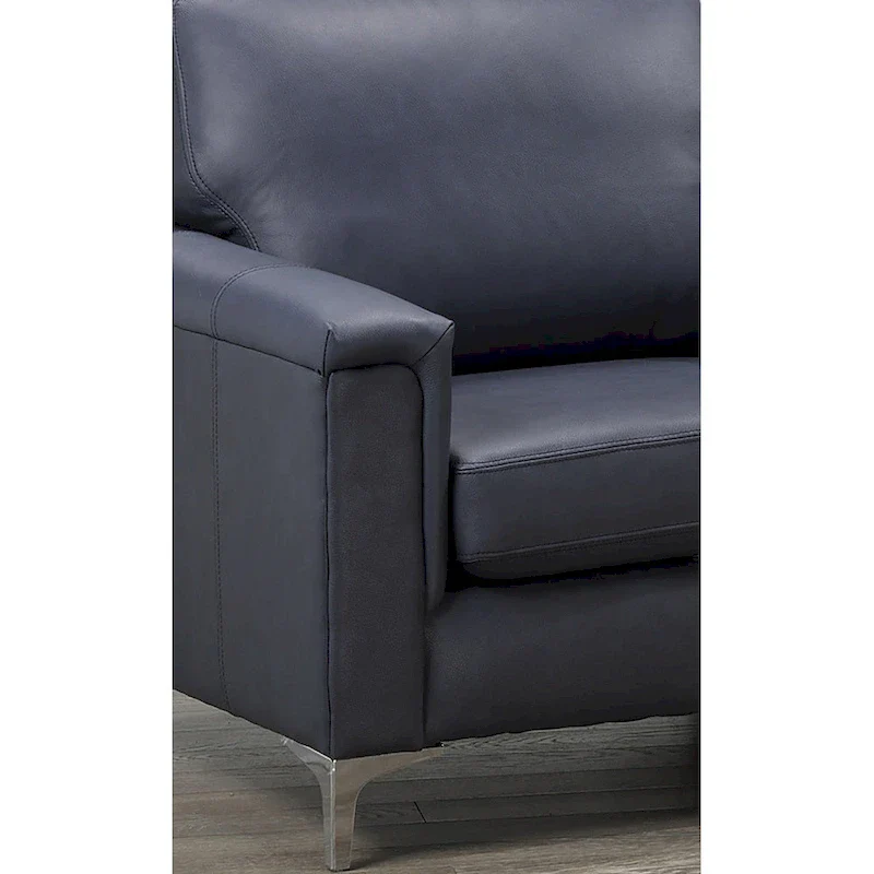 Lessa Modern Premium Top Grain Leather Sofa