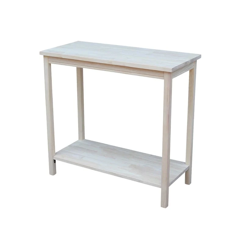 The Gray Barn Moonshine Unfinished Accent Table