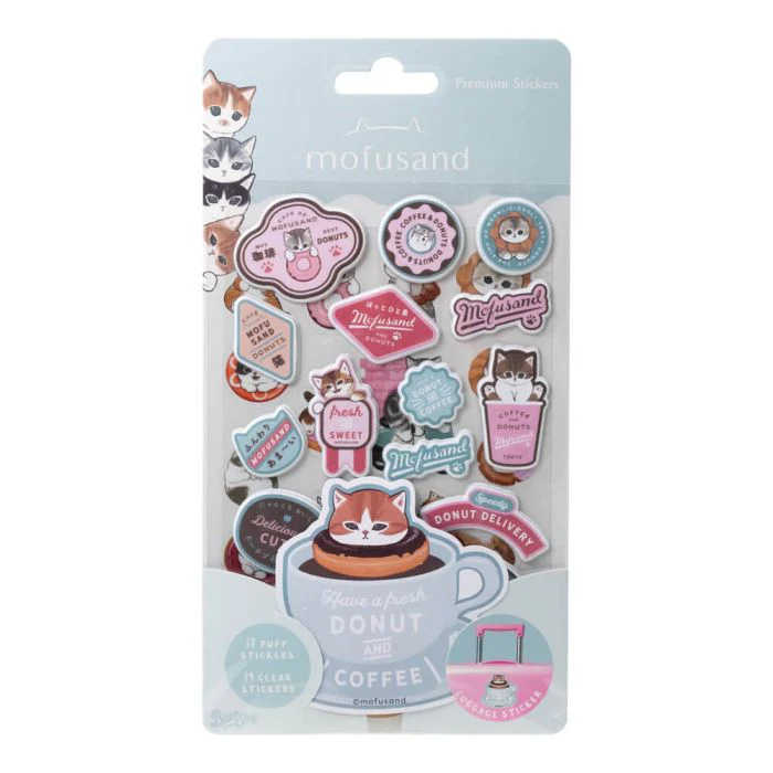 Mofusand Premium Sticker Set