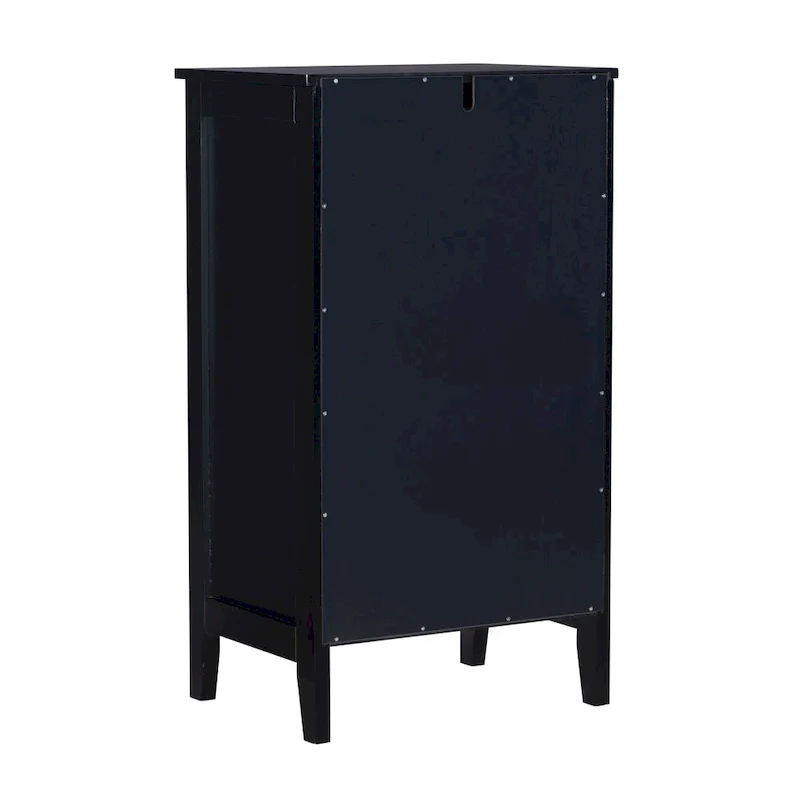 Ava Black Small Cabinet