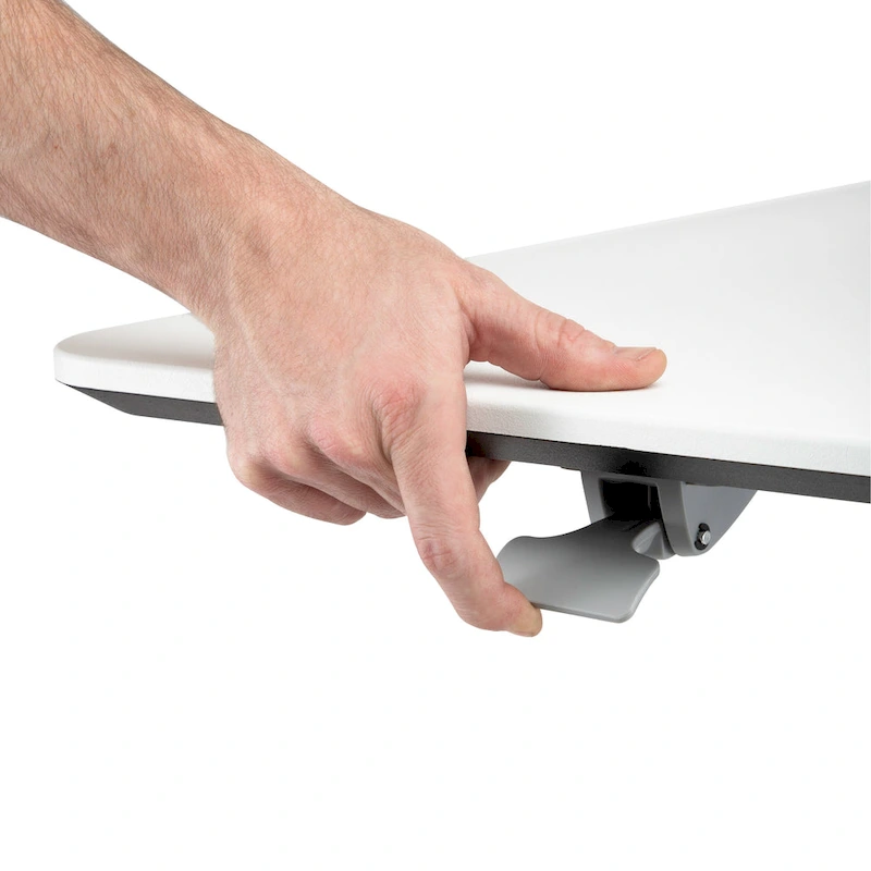 airLIFT XL 28 Pneumatic Height Adjustable Sit-Stand Mobile Laptop Computer Desk Cart