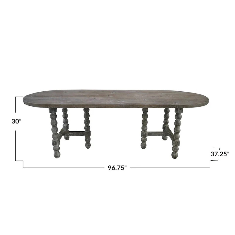 Pine Wood Dining Table