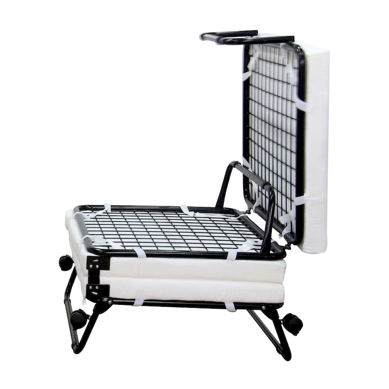 HomCom Folding Sofa Ottoman Lounge Bed Sleeper