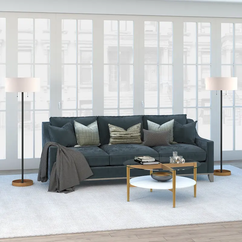 Carson Carrington Saliesta Mid-Century Modern Coffee Table