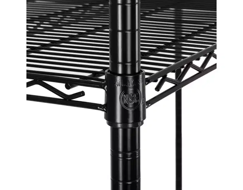 Seville Classics UltraDurable 4-Tier 60 x 24 Steel Wire Shelving Unit