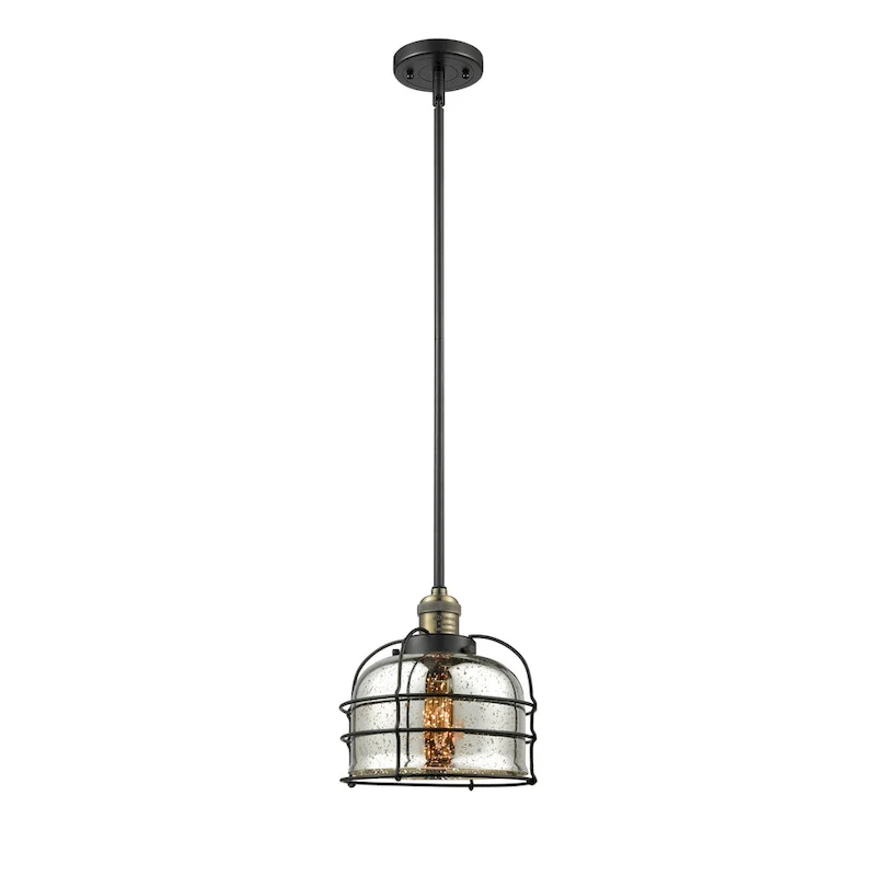 Innovations Lighting Bell Cage - 1 Light 9  Mini Pendant