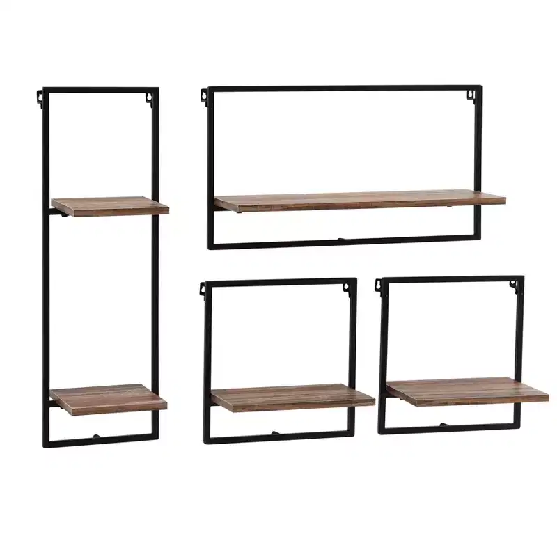 4pc Framed Wall Shelf Set - Danya B.