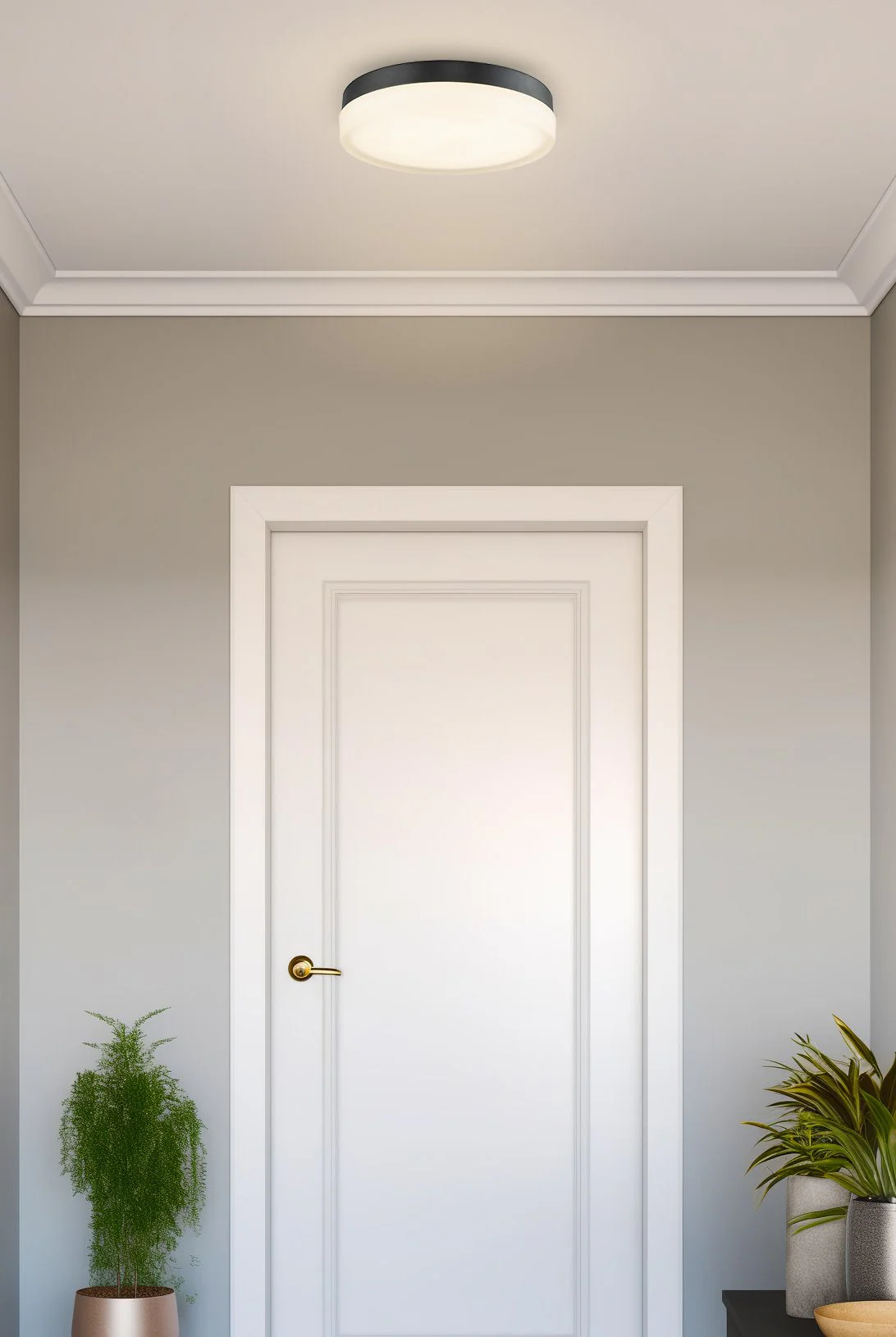 Luna 11 Modern Integrated 25W LED (250W eq.) Flush Mount Ceiling Light