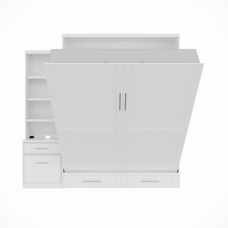 Brentwood Queen Murphy Bed with One Pier