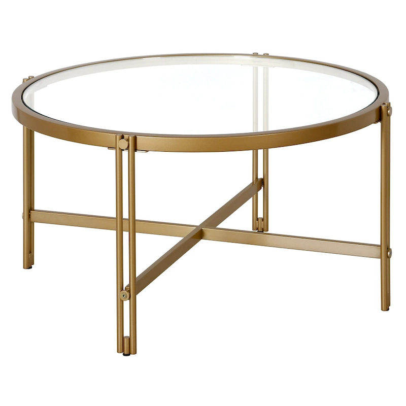 Inez 32 Wide Round Coffee Table