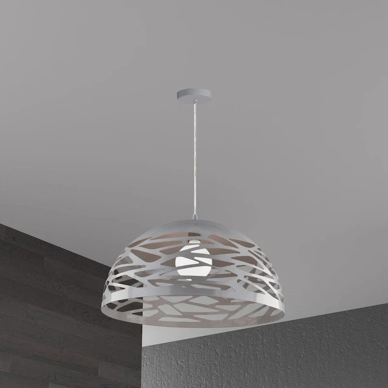 1Lt Pendant, Millstone Finish