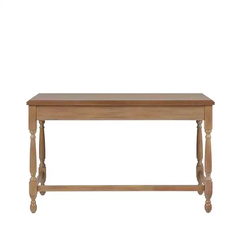 GDFStudio Crista Traditional Wooden Desk with 1 Drawer