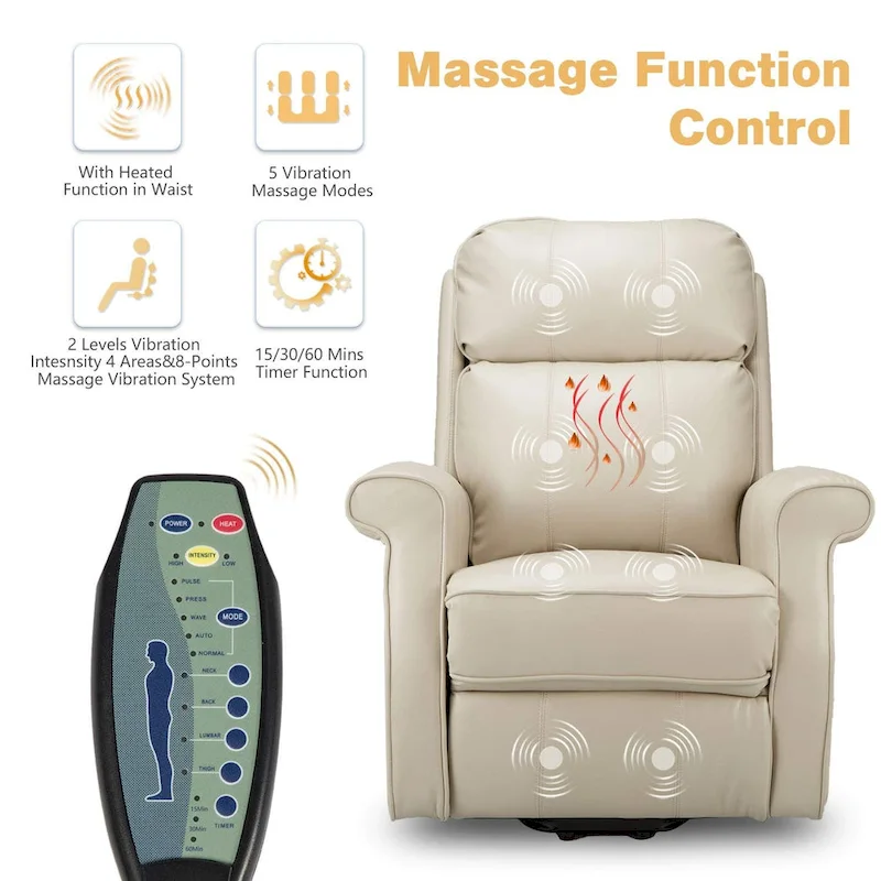 AECOJOY Electric Power Lift Recliner Chair