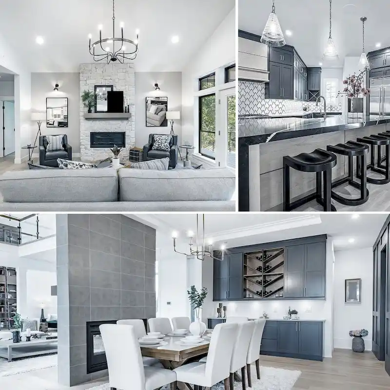 Luxrite E12 Candelabra LED Light Bulbs 60 Watt Equivalent, 2700K Warm White, Enclosed Fixture Rated, Dimmable...