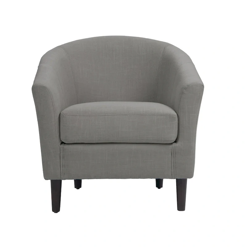Modern Accent Chair Upholstered Barrel Chair