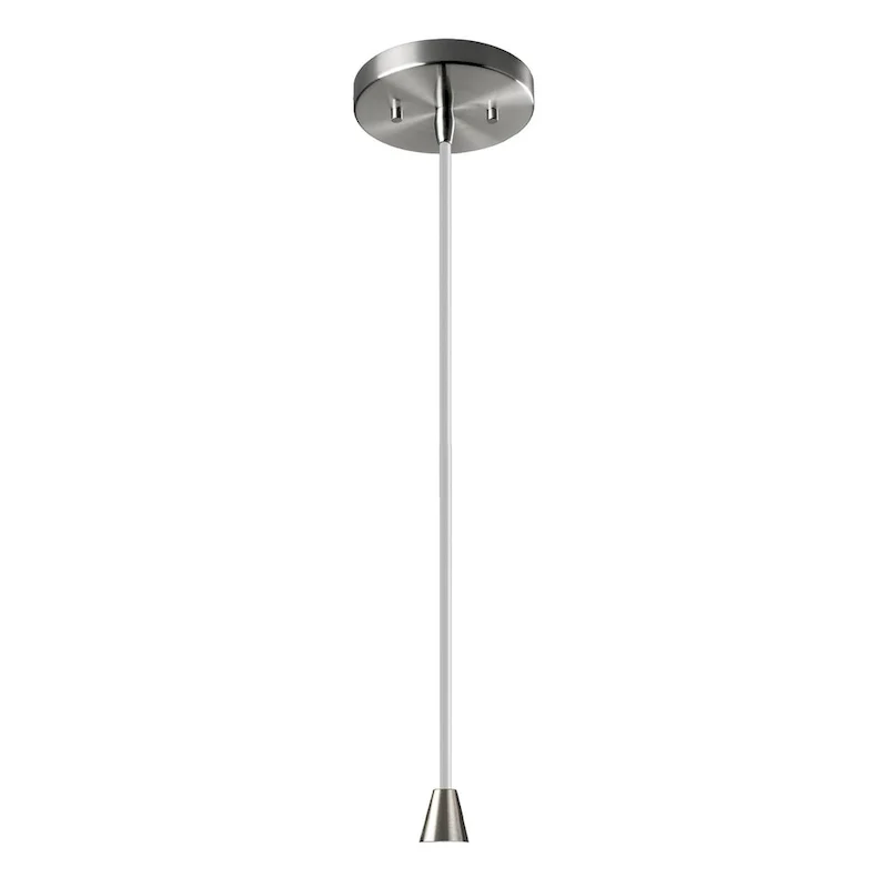 Justice Design Group Ceramic Discus Pendant - Gloss Grey
