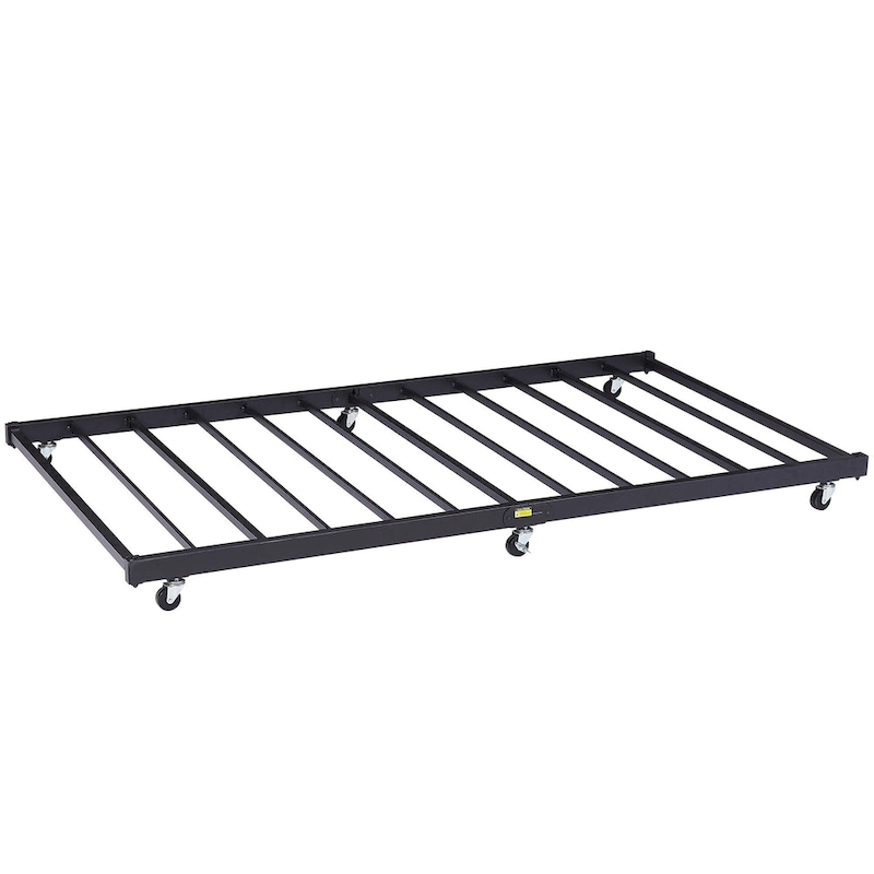 VECELO Twin Trundle Bed Frame Only