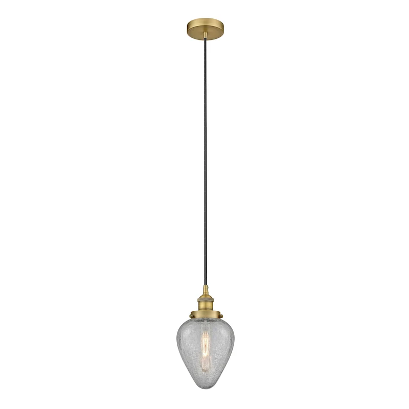 Innovations Lighting Geneseo - 1 Light 6  Cord Hung Mini Pendant