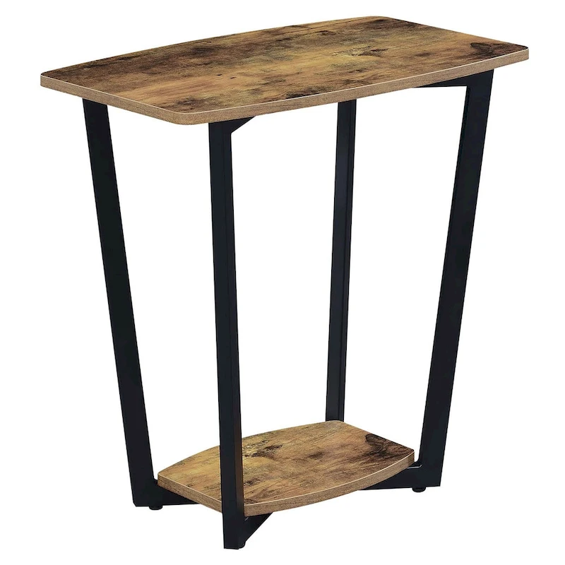 Convenience Concepts Graystone End Table with Shelf