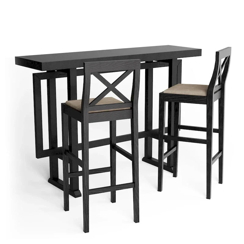 Bar Table,Bar Chair, Extra Long Entryway Table for Entryway, Hallway