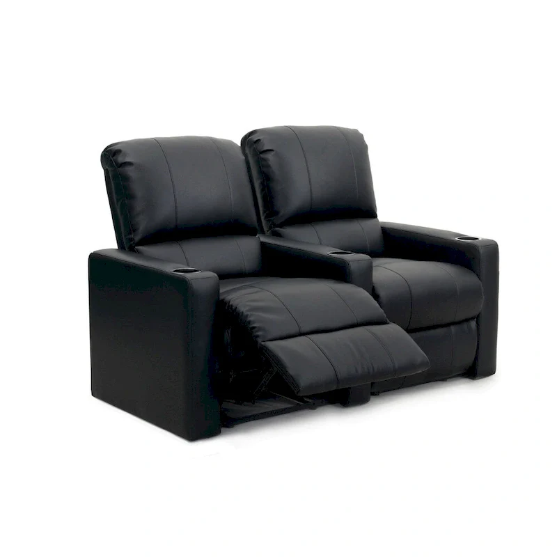 Octane Charger XS300 Manual Leather Home Theater Seating (Row of 2)