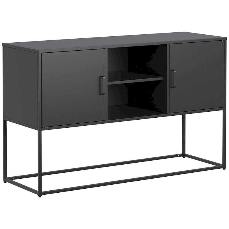 Metal Sideboard Cabinet with Adjustable feet