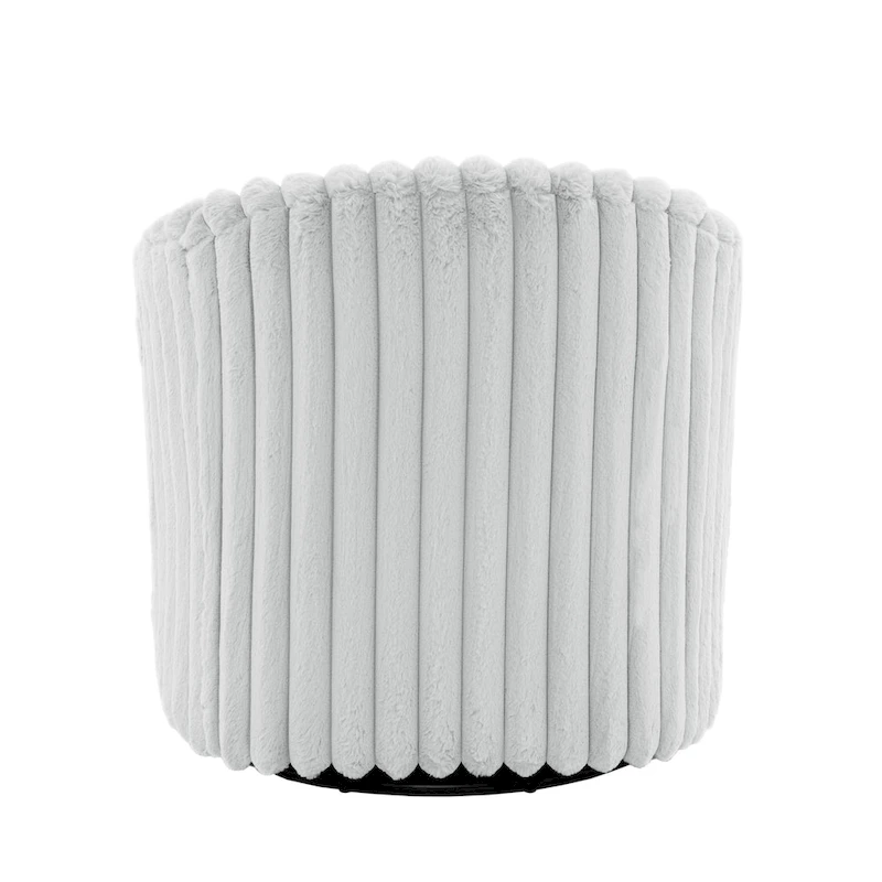 Single Sofa Armchair Swivel Barrel Chair (Set of 2)