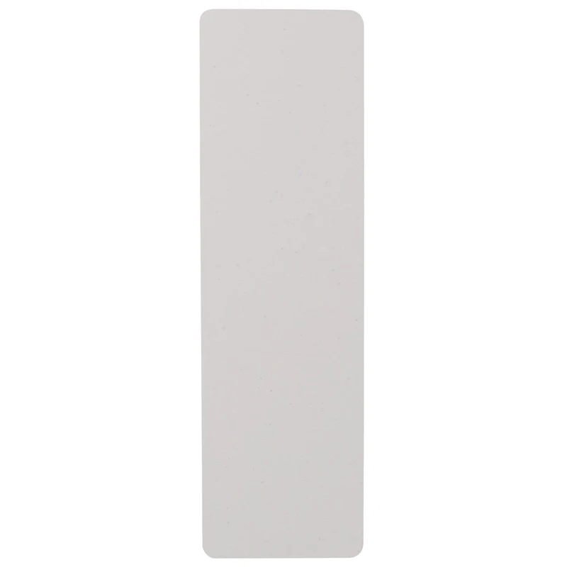 18W x 60L Rectangular Granite White Plastic Folding Training Table