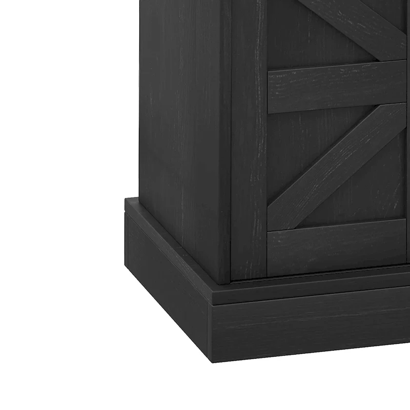 Farmhouse Coffee Bar Cabinet - 15.1D x 47.2W x 51.5H