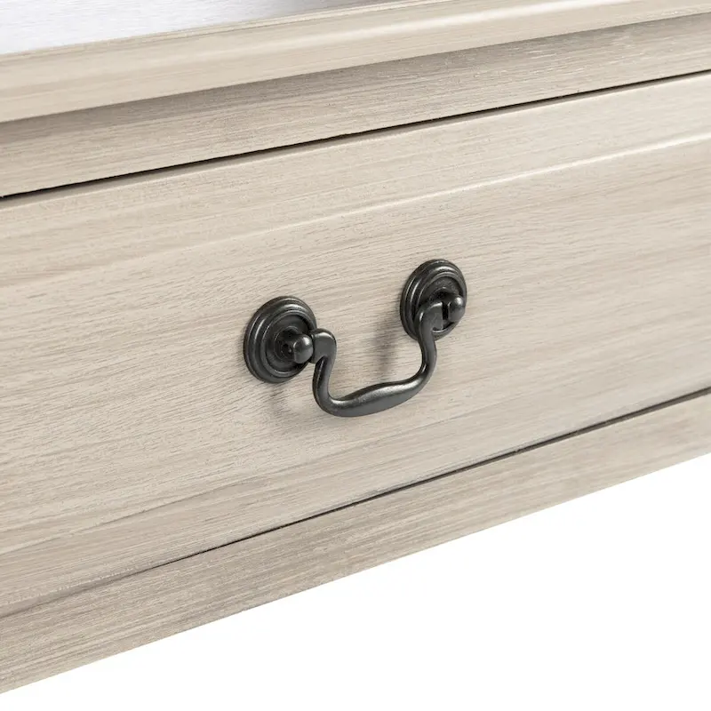 Justina 2-Drawer Console Table - 35.5 W x 13 L x 29.5 H - 36Wx13Dx30H