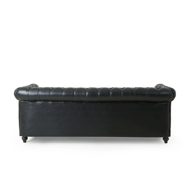 Castalia Nailhead Trim Chesterfield Sofa by Christopher Knight Home - 78.75 L x 33.50 W x 28.00 H