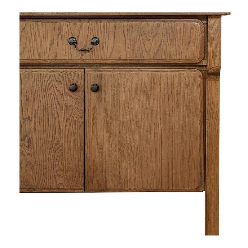 Bastian, Sideboard With drawers, Warm Brown - 78.5W x19.76D x32H