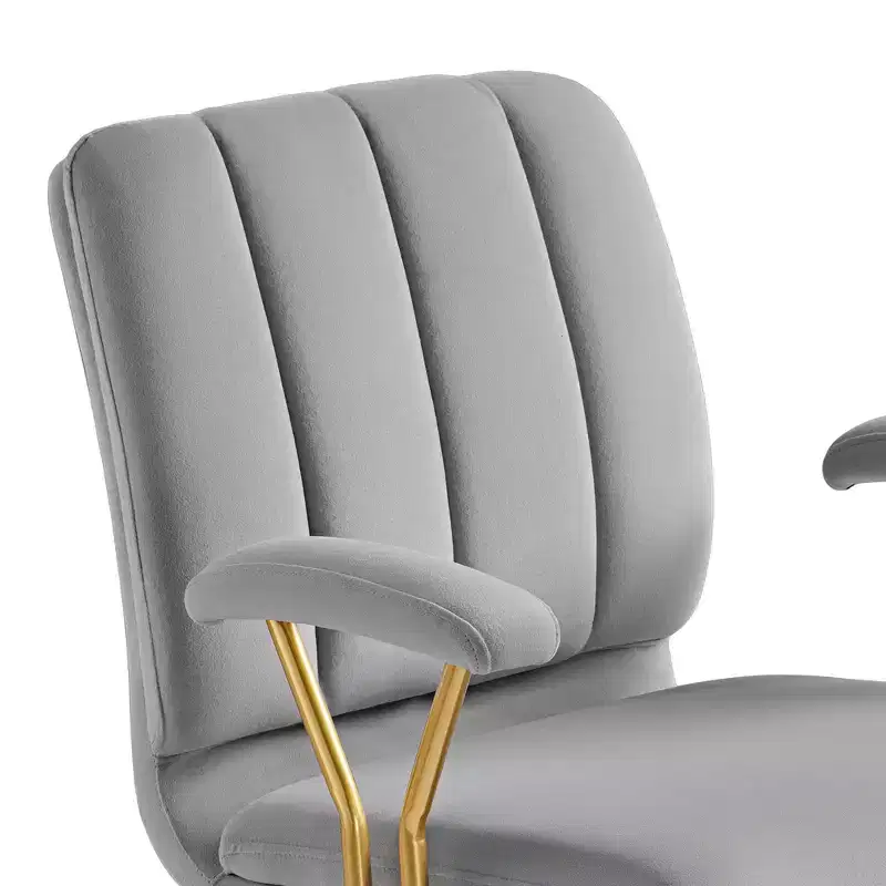 Velvet Soft Cushion Office Chair