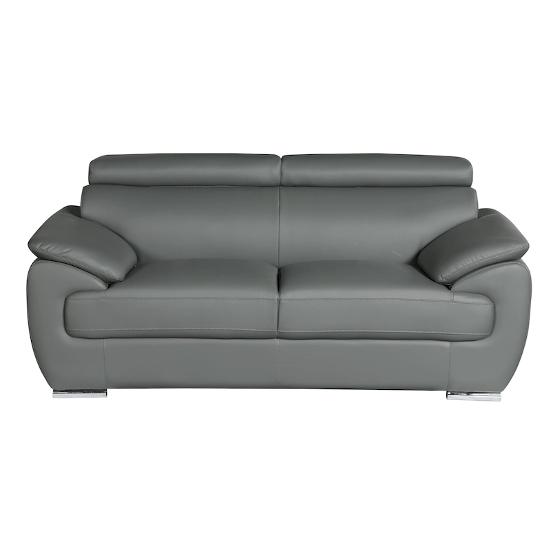 Genuine Leather Loveseat