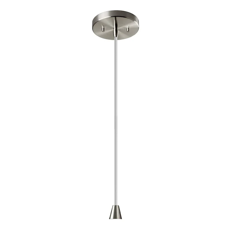 Carson Carrington Salleryd Polished Chrome Large Pendant - Polished Chrome, Bisque