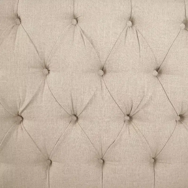 Skyline Furniture Diamond Tufted Nail Button Wingback Headboard