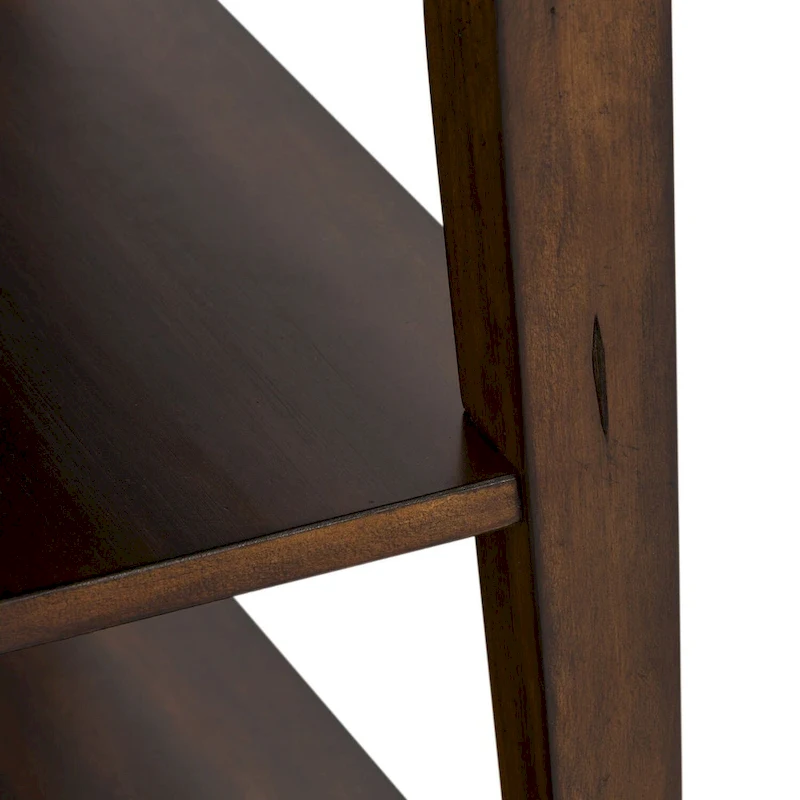 Aspen Skies Russet Brown Chair Side Table